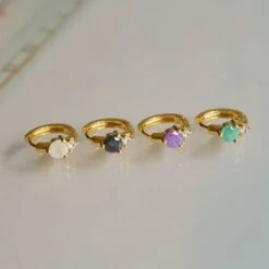 Mini Créole Amya 11 Mini Créole Amya -Majolie Majolie Bijoux Mini creoles Amya3