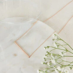 Collier Pippa - Or Rose 4 Collier Pippa - Or Rose -Majolie Majolie Bijoux Pendentif Pippa Or Rose 1