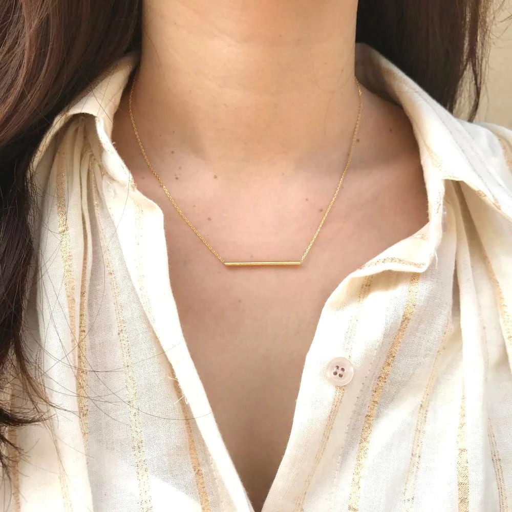 Collier Pippa - Or Rose 3 Collier Pippa - Or Rose – Image 3