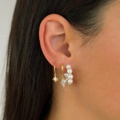 Mini Créoles Stella 9 Mini Créoles Stella -Majolie Majolie Bijoux Stella Yana Lua