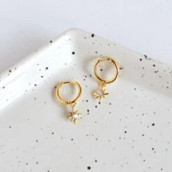 Mini Créoles Stella 10 Mini Créoles Stella -Majolie Majolie Bijoux mini Creoles Stella3