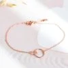 Bracelet Dalia - Or Rose