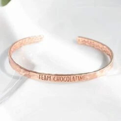 Bangle Chocolatine - Plaqué Or Rose