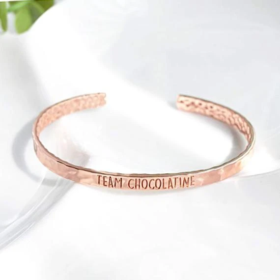 Bangle Chocolatine - Plaqué Or Rose 3 Bangle Chocolatine - Plaqué Or Rose – Image 3