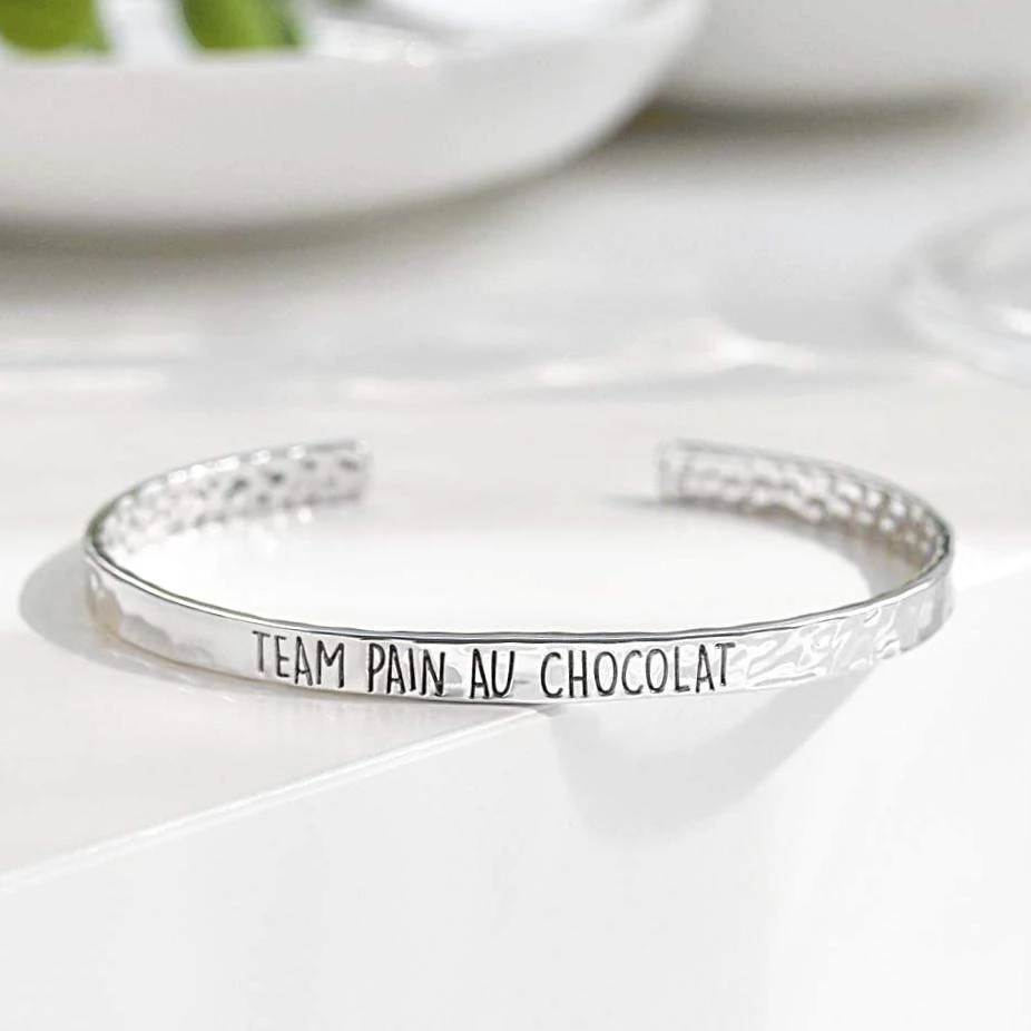 Bangle Team Pain Au Chocolat - Argent 1 Bangle Team Pain Au Chocolat - Argent