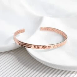 Bangle Team Pain Au Chocolat - Or Rose 5 Bangle Team Pain Au Chocolat - Or Rose -Majolie Majolie Bracelet Team Pain Chocolat Rose 1