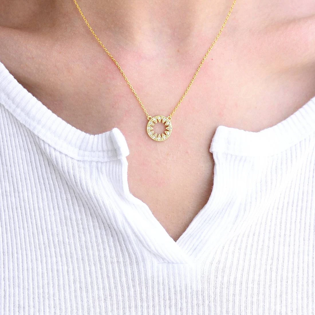 Collier Paloma - Or 2 Collier Paloma - Or – Image 2