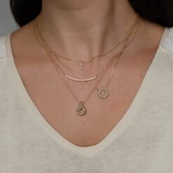 Collier Cara 12 Collier Cara -Majolie Maria Cara Romy Paloma Or