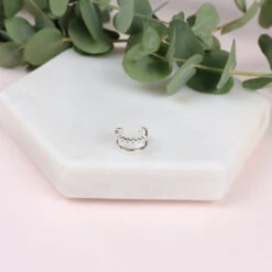 Earcuff Mila 10 Earcuff Mila -Majolie Mila Argent