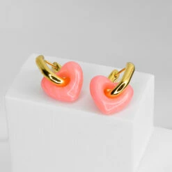 Créoles Héloise -Majolie Mini Creole heloise Rose