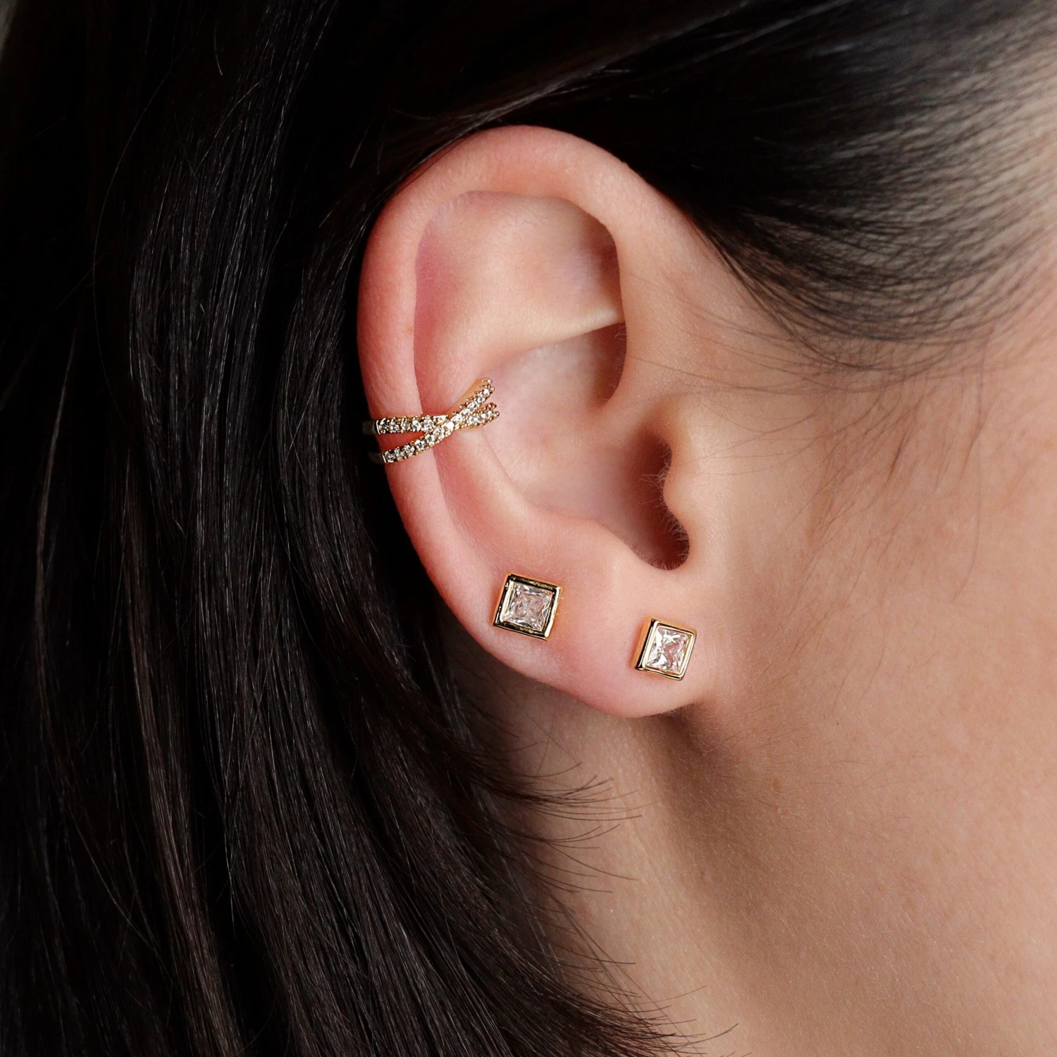 Earcuff Rafaella 2 Earcuff Rafaella – Image 2