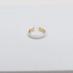 Earcuff Sandra 9 Earcuff Sandra -Majolie Sandra Blanc