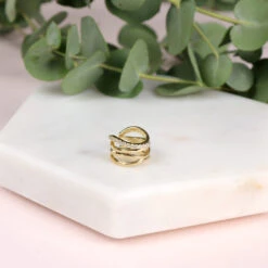 Earcuff Tikka 12 Earcuff Tikka -Majolie Tikka Or