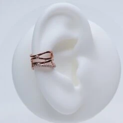 Earcuff Tikka 13 Earcuff Tikka -Majolie Tikka Or Rose 2