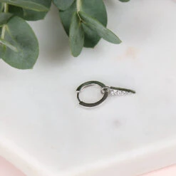 Mini Créoles Tizia 14 Mini Créoles Tizia -Majolie Tizia Argent Unite