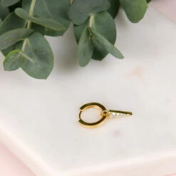 Mini Créoles Tizia 12 Mini Créoles Tizia -Majolie Tizia Or Unite