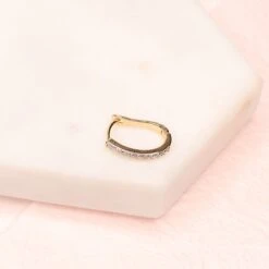 Mini Créoles Wana 16 Mini Créoles Wana -Majolie Wana Or Unite