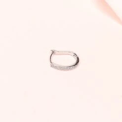 Mini Créoles Wana 17 Mini Créoles Wana -Majolie Wana Unite Argent