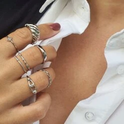 Bague Sasha 10 Bague Sasha -Majolie baguesStella Sasha Zora Gemma Chance Yva Argent