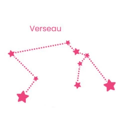 Collier Zodiaque 22 Collier Zodiaque -Majolie verseau